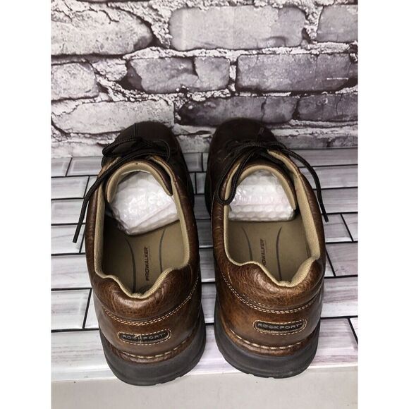 Rockport APM33603 Prowalker Brown Leather Walking Casual Shoes Men’s Sz 11.5W US - Picture 11 of 16